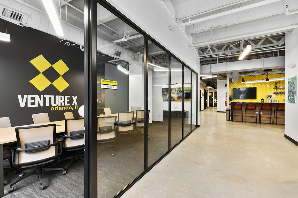 Venture X coworking office photography in Orlando