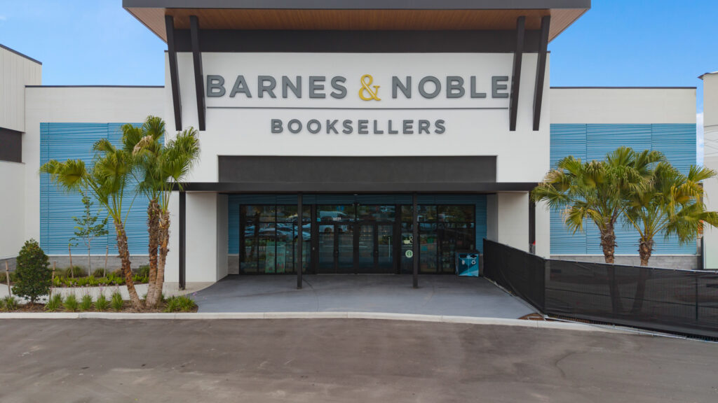 Barnes & Noble storefront commercial retail photography